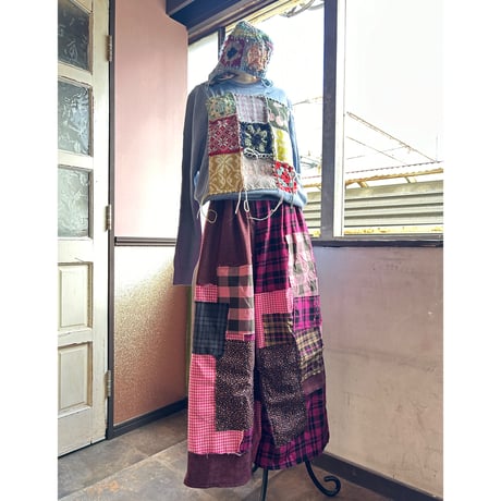 yushokobayashi　checktrousers