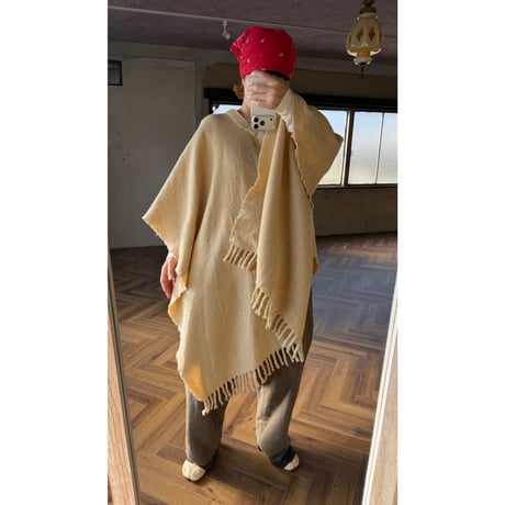 Mexican　vintage　poncho ポンチョ