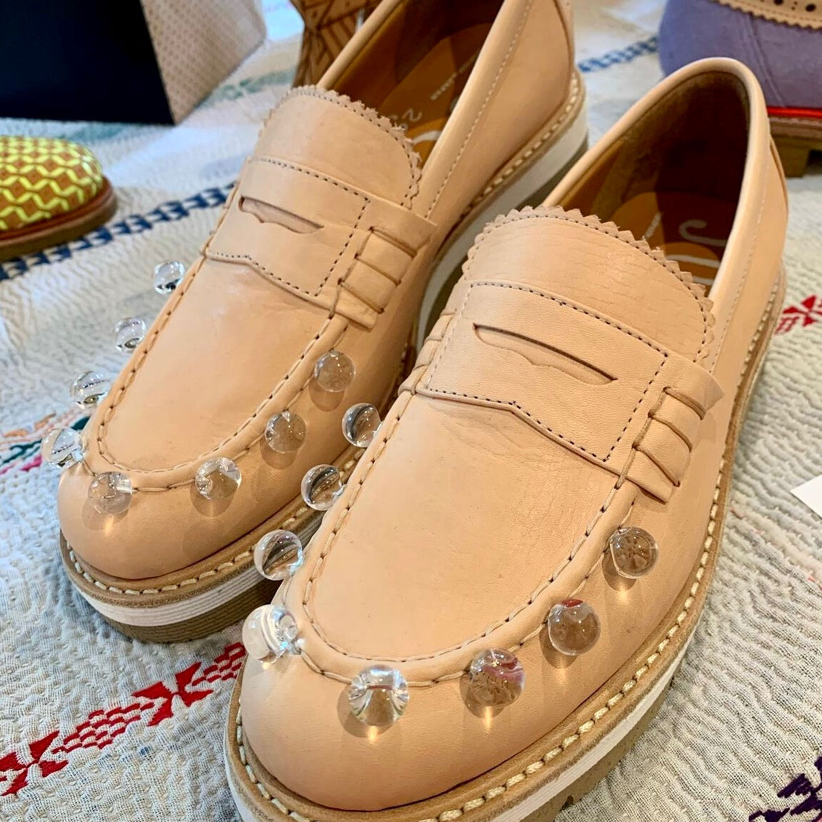 JUCO.水滴ローファー（ラベンダー） JUCO.水滴ローファー（ラベンダー） レディース