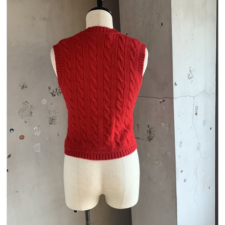 vintage ニットベスト