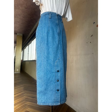 80s denimskirt　②