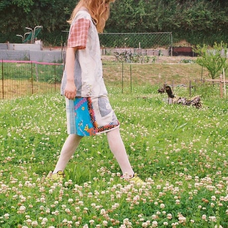 yushokobayashi   patchwork shirt