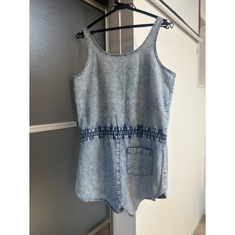denim　all㏌one　サロペット