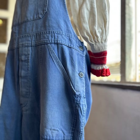 vintage French work オーバーオール②