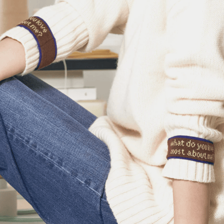 foot bands brown×yellow