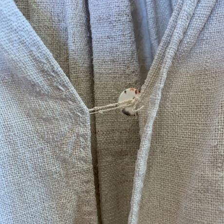 vintage　ウクライナ刺繍ドレス　リネン
