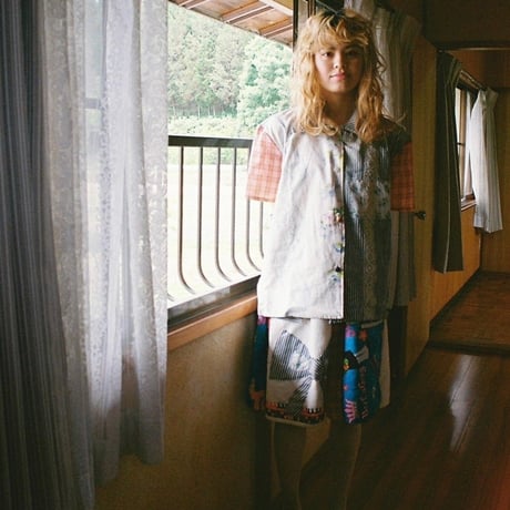 yushokobayashi  patchwork short trousers