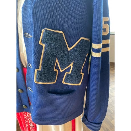 1950s　Lettered Cardigan