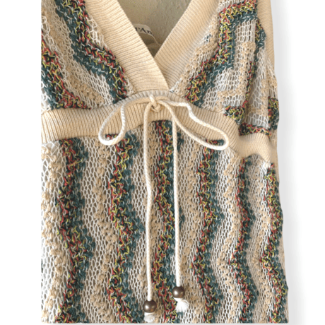 vintage dressマキシ丈サマーニット