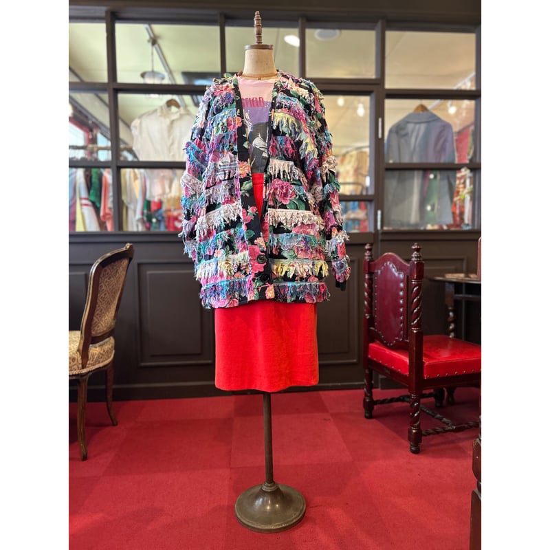 vintage デザイン　デニムコート　Paula Sweet 風 vintage デザイン デニムコート Paula Sweet 風 vintage