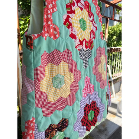 patchwork　quiltvest