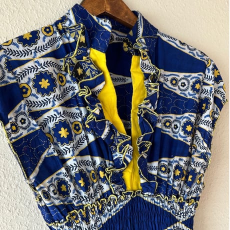 African　bath. ik　dress
