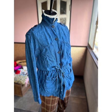 1980ｓ　denim　リネン羽織り
