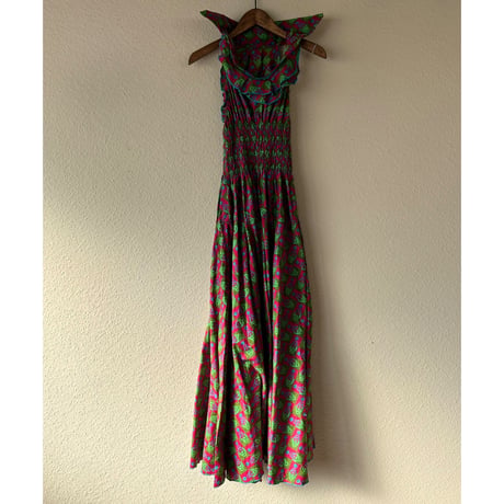 African　bath. ik　dress