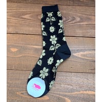 kiwanda Cosmos Socks ブラック