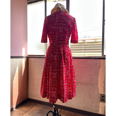 vintage 60s ロカビリー　バンダナ柄