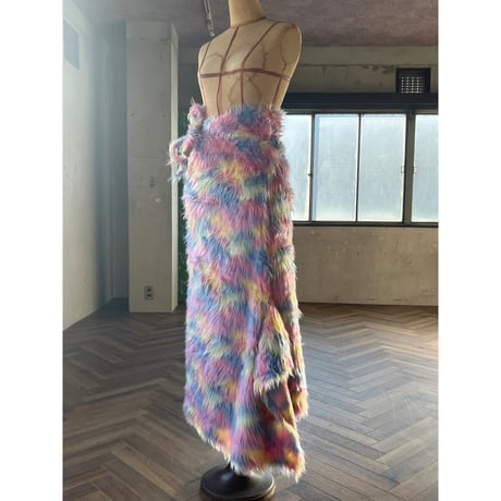 未使用　vintage生地巻きスカート