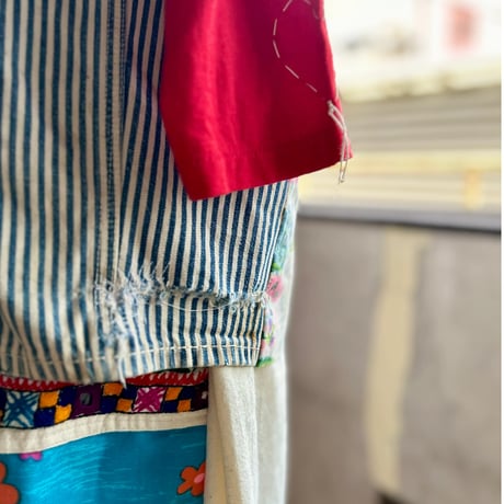 yushokobayashi   patchwork shirt