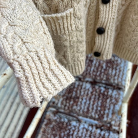 knit　ivory
