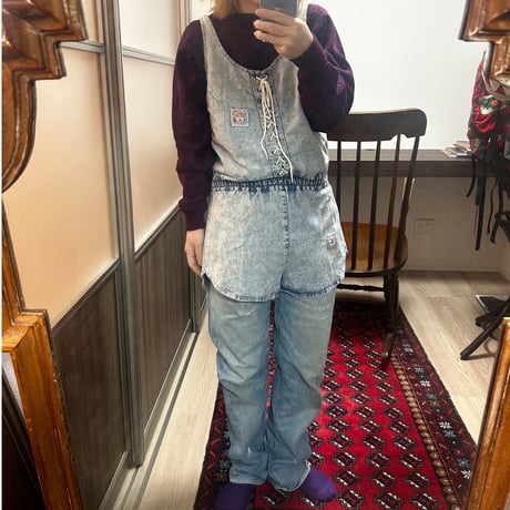 denim　all㏌one　サロペット
