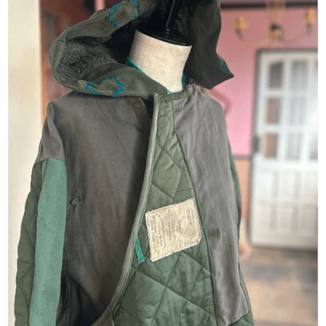 vintage military　jacket