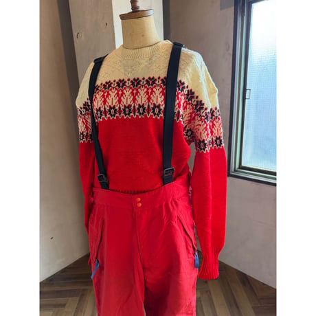1940s ノルディックセーター　vintage