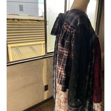 yushokobayashi patchwork dress