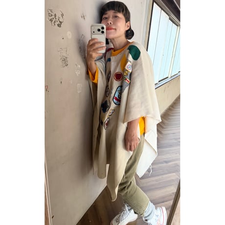 poncho cort patch オリジナルポンチョ