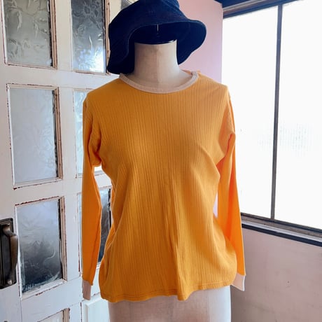 EU買付け　シャツ　イエロー