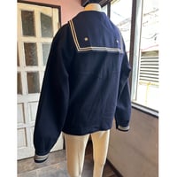 60s US NAVYメルトンウール　セーラーシャツ
