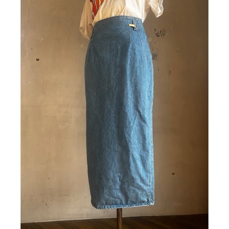 80s denimskirt　②