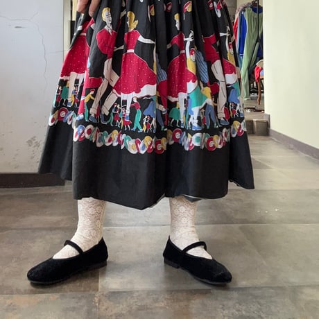 vintage 1950s special dancing skirt