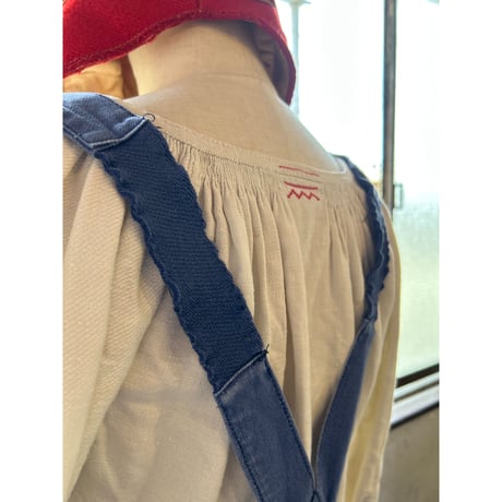 vintage French work オーバーオール③