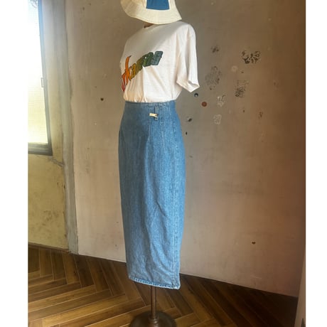 80s denimskirt　②