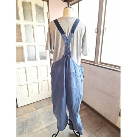 vintage French work オーバーオール②