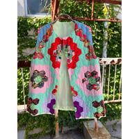 patchwork　quiltvest