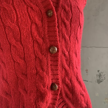 vintage ニットベスト