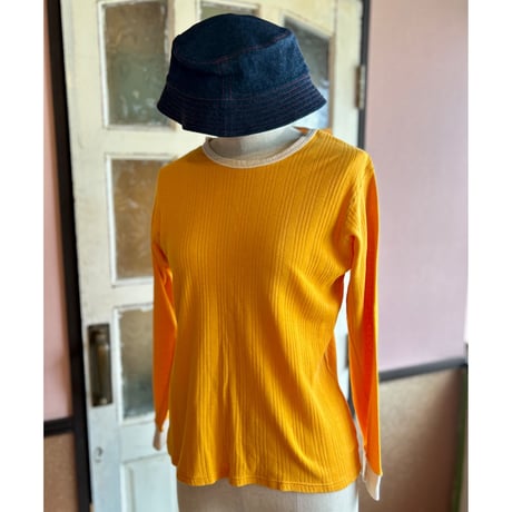 EU買付け　シャツ　イエロー