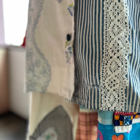 yushokobayashi   patchwork shirt
