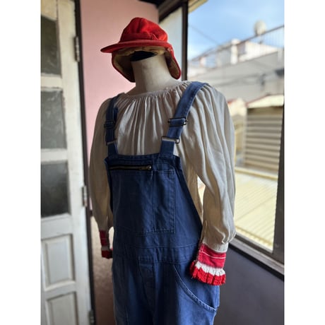 vintage French work オーバーオール③