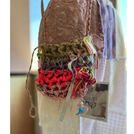 yushokobayashi　mini crochet bag 2023 new collection new color
