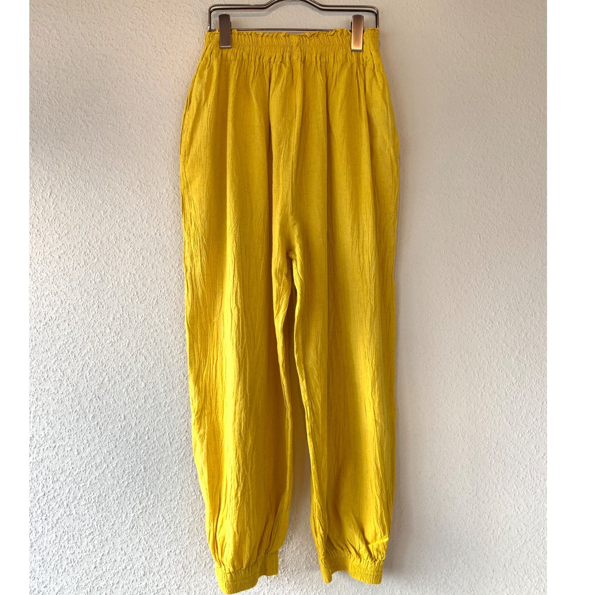 美品　ヂェン先生の日常着 バルーンパンツ　S イエロー 美品 ヂェン先生の日常着 バルーンパンツ S イエロー - メルカリ