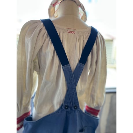 vintage French work オーバーオール②