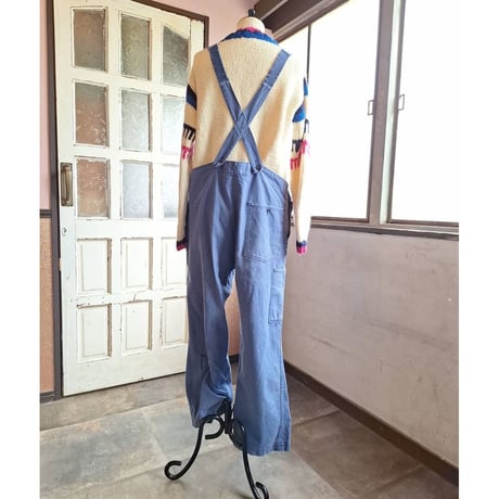 vintage French work オーバーオール③