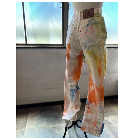yushokobayashi　patchwork denim 2023 new Collection new color