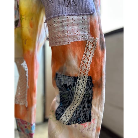 yushokobayashi　patchwork denim 2023 new Collection new color