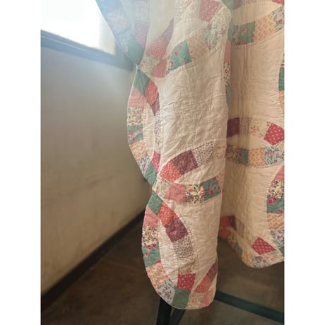 vintage　fabric　quilt