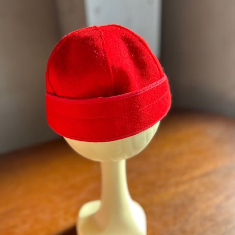vintage cap ⑭　1940～1950s　レッド