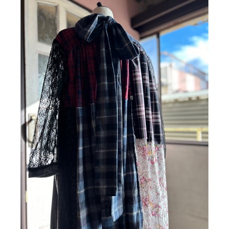 yushokobayashi patchwork dress