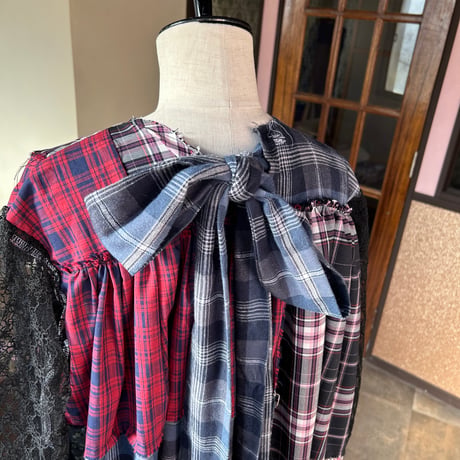 yushokobayashi patchwork dress